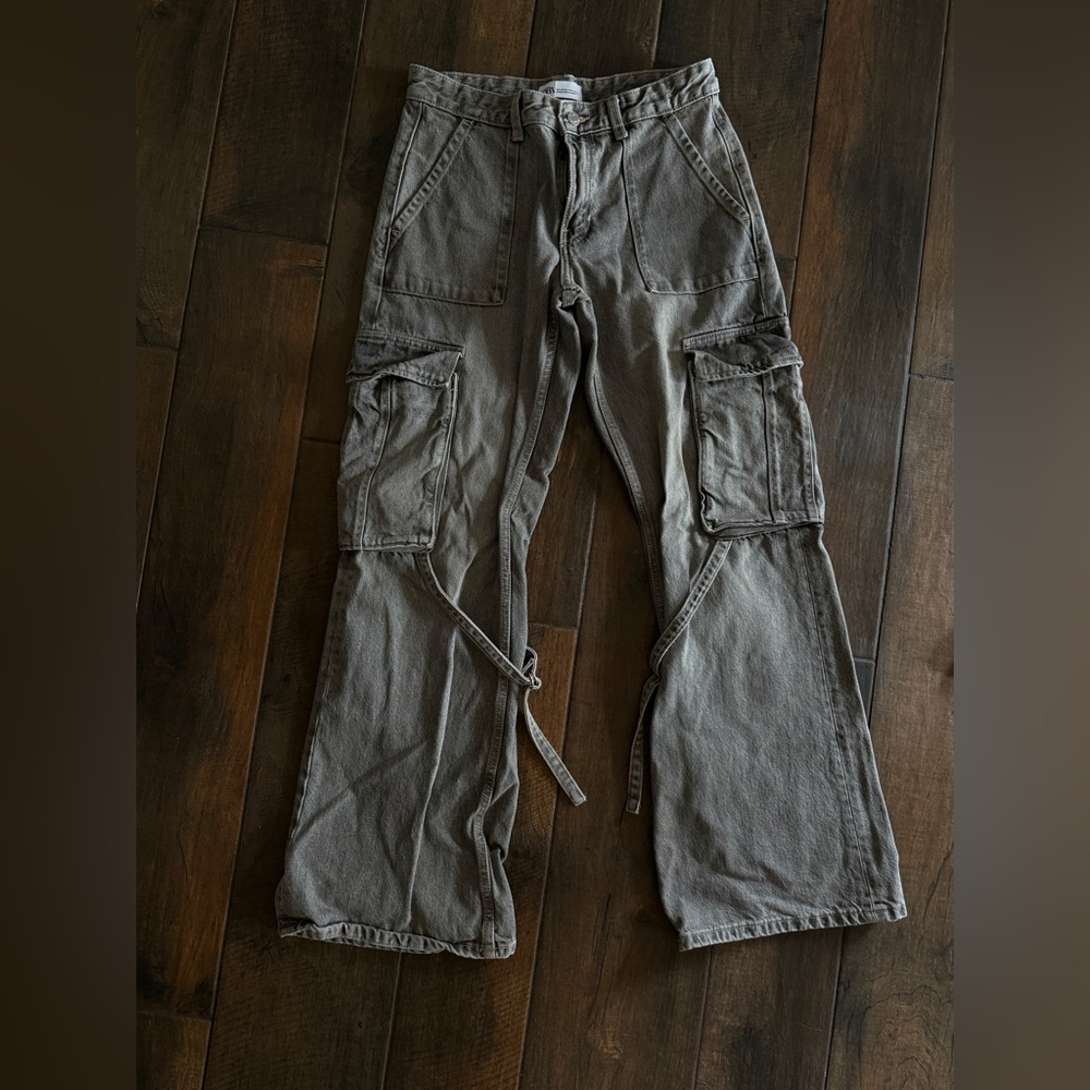 Zara Cargo Jeans